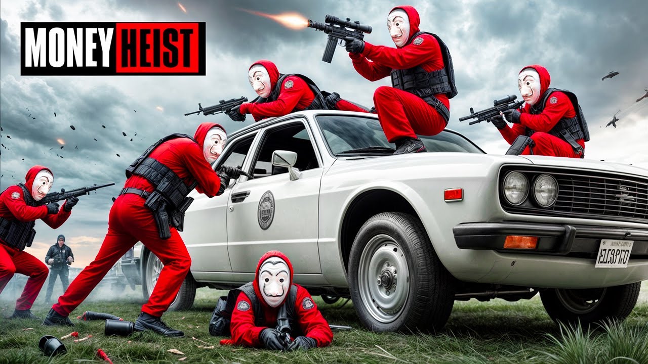 PARKOUR VS MONEY HEIST! 6 | BAD GUYS: No ESCAPE, POLICE Push Chase (BELLA CIAO REMIX) | Epic POV
