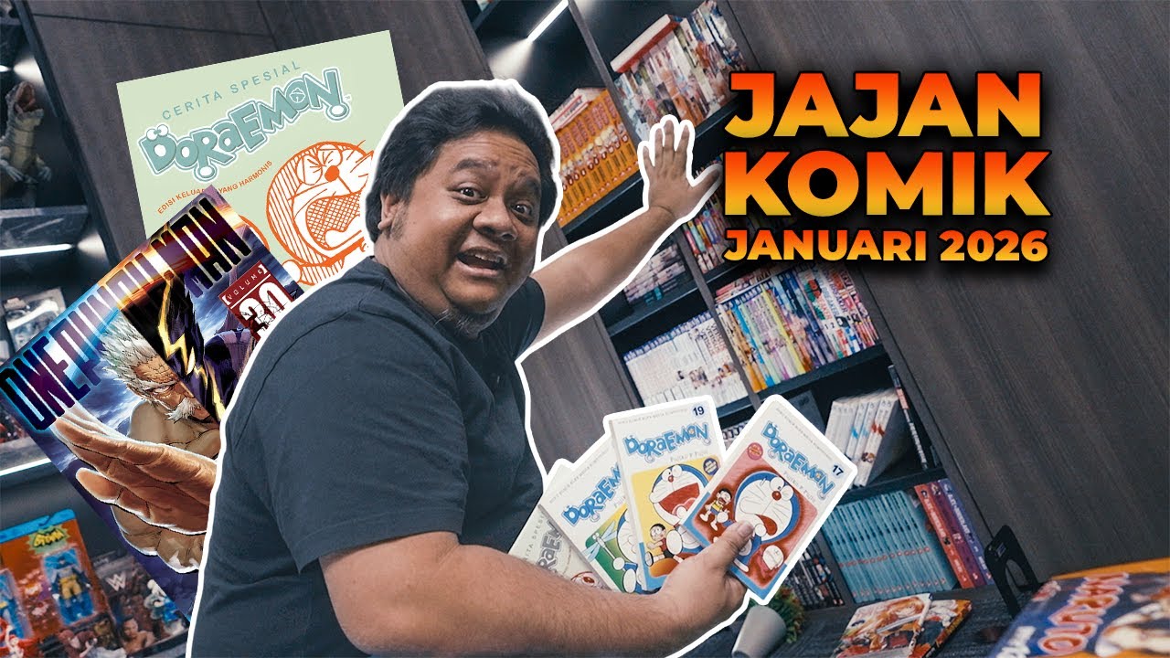 DORAEMON UDAH GAK ADA DI TV 🥺 | Jajan Komik di Januari 2026 ‼️