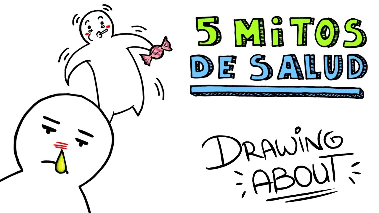 5 MITOS DE SALUD | Drawing About con Gl&oacute;buloAzul