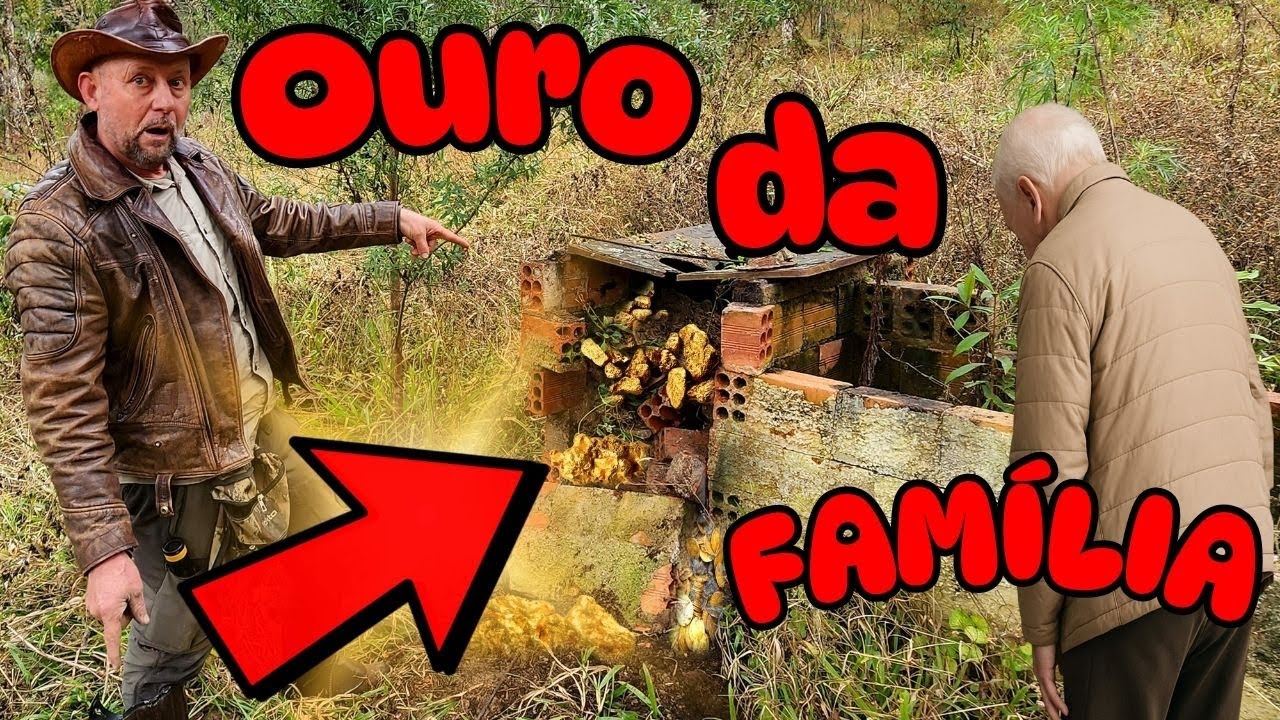 Fui CONTRATADO para ENCONTRAR o OURO perdido dessa FAMÍLIA