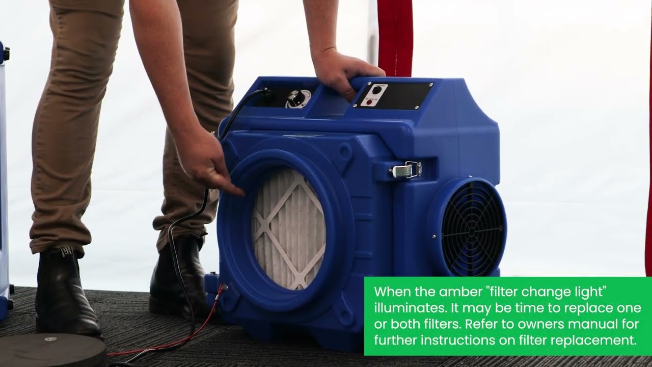 Protecta Dust HEPA Air Scrubber & Air Filtration
