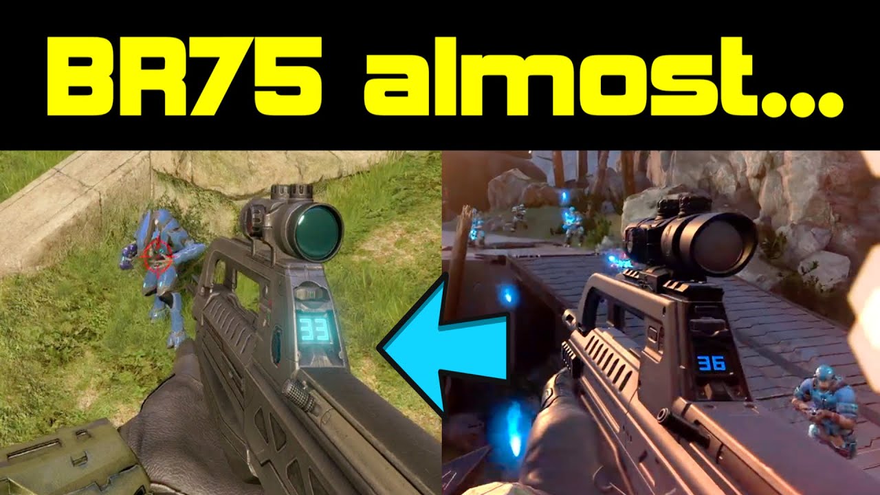 Halo Infinite | Swapped the BR75 and BR55 sounds