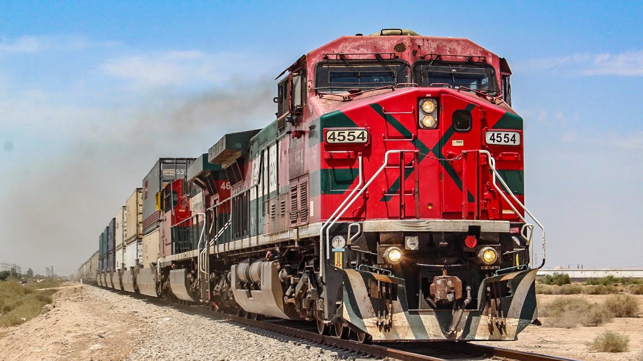 Ferromex Trains In Mexicali - Part 3