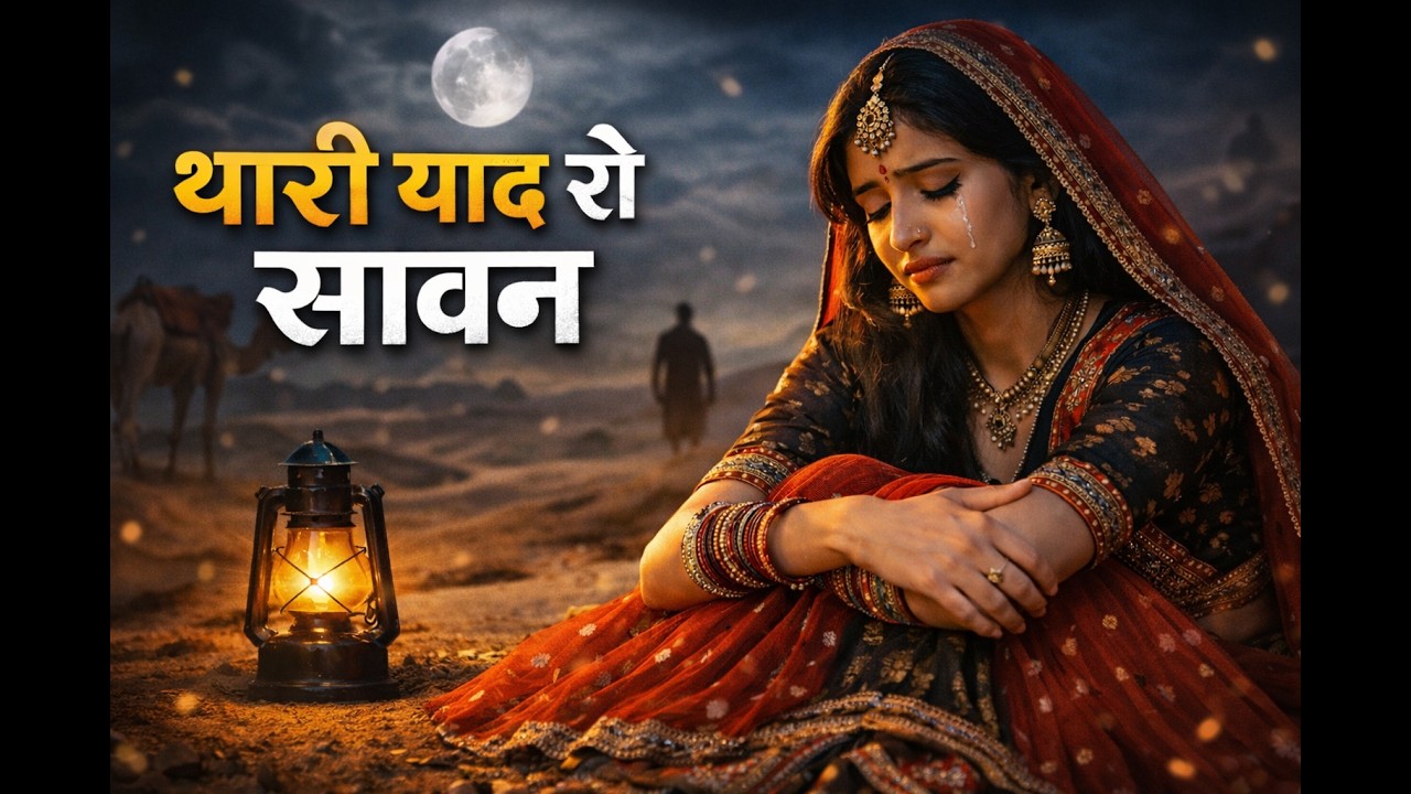 थारी याद रो सावन 💔 | दर्द भरी राजस्थानी प्रेम कहानी | New Rajasthani Sad Song | Female Version