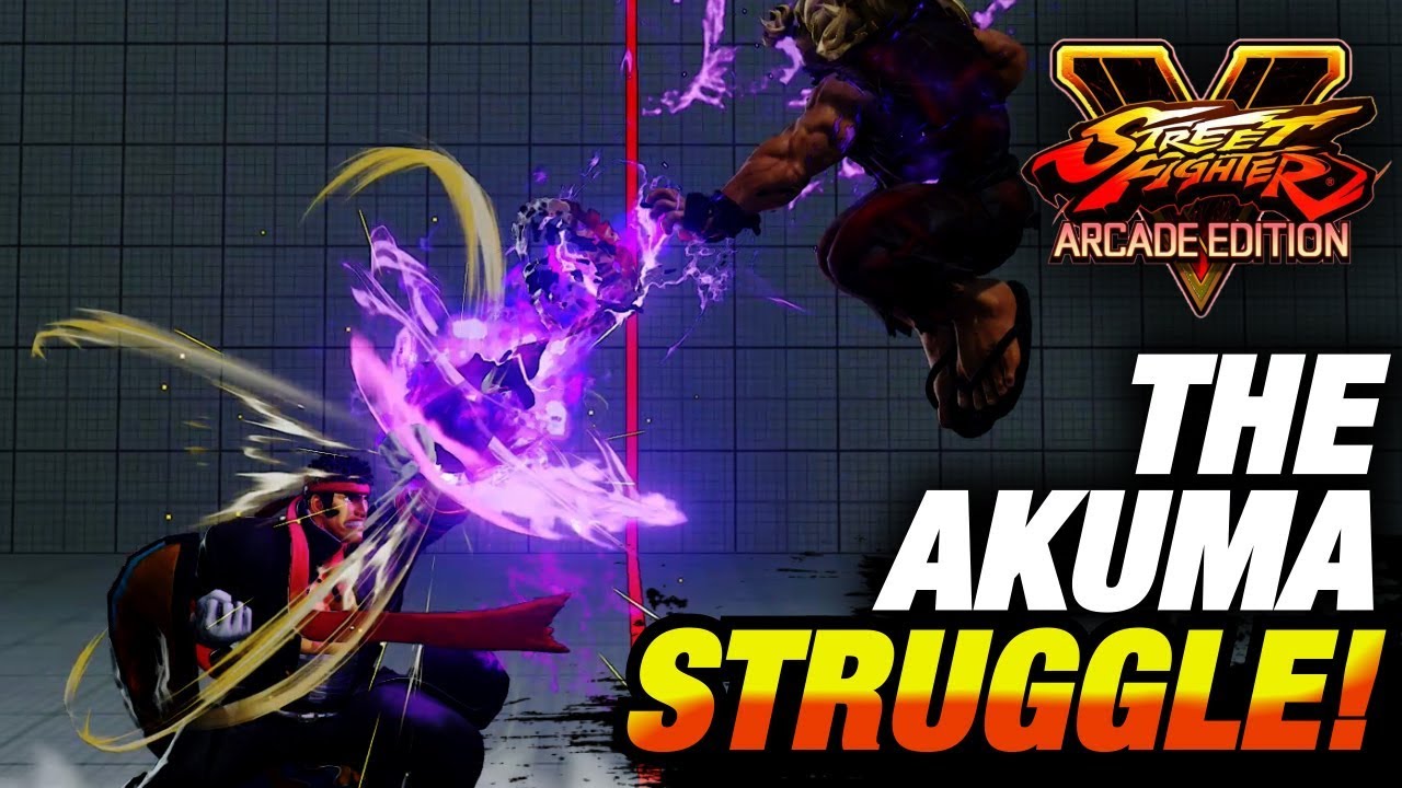 SFV AE * Akuma Struggle, Some Salt & More! / Ranking Up Ryu Highlights