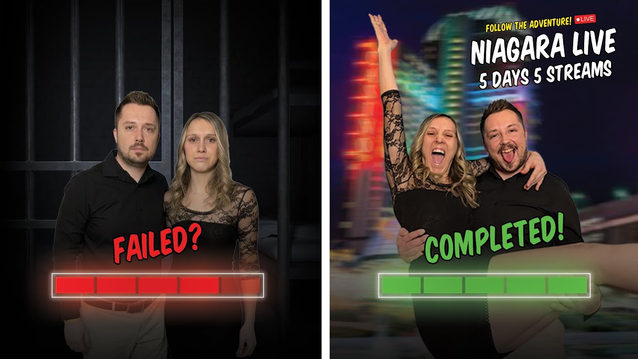 Dead Friday night in Niagara?...Cell reception was not on our side (first 3mins)!