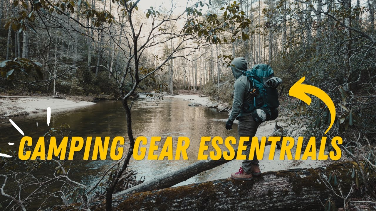 10 essential backpacking gear for beginners #camping #backpacking