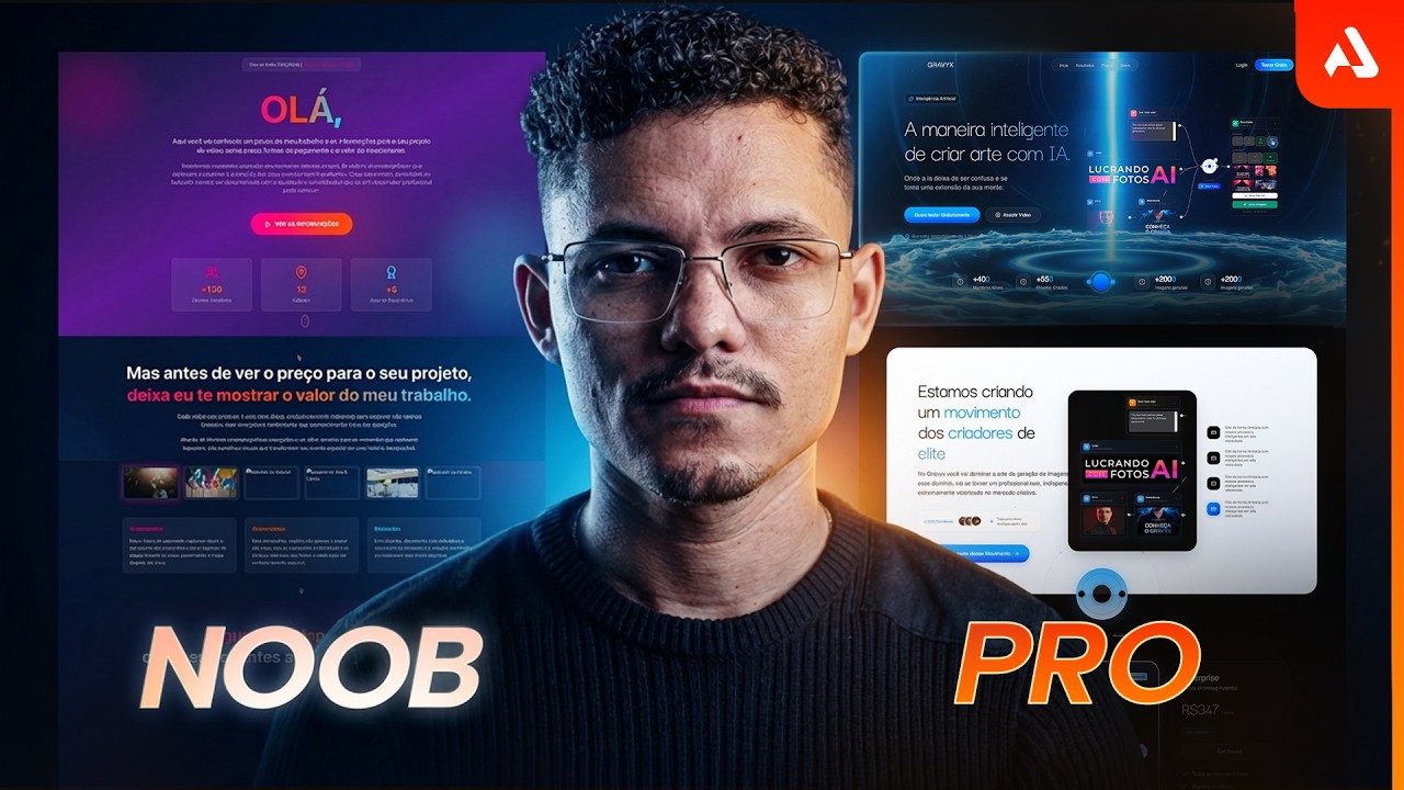 Como criar UMA LANDING PAGE COM IA SEM PARECER IA (3 PASSOS SIMPLES)