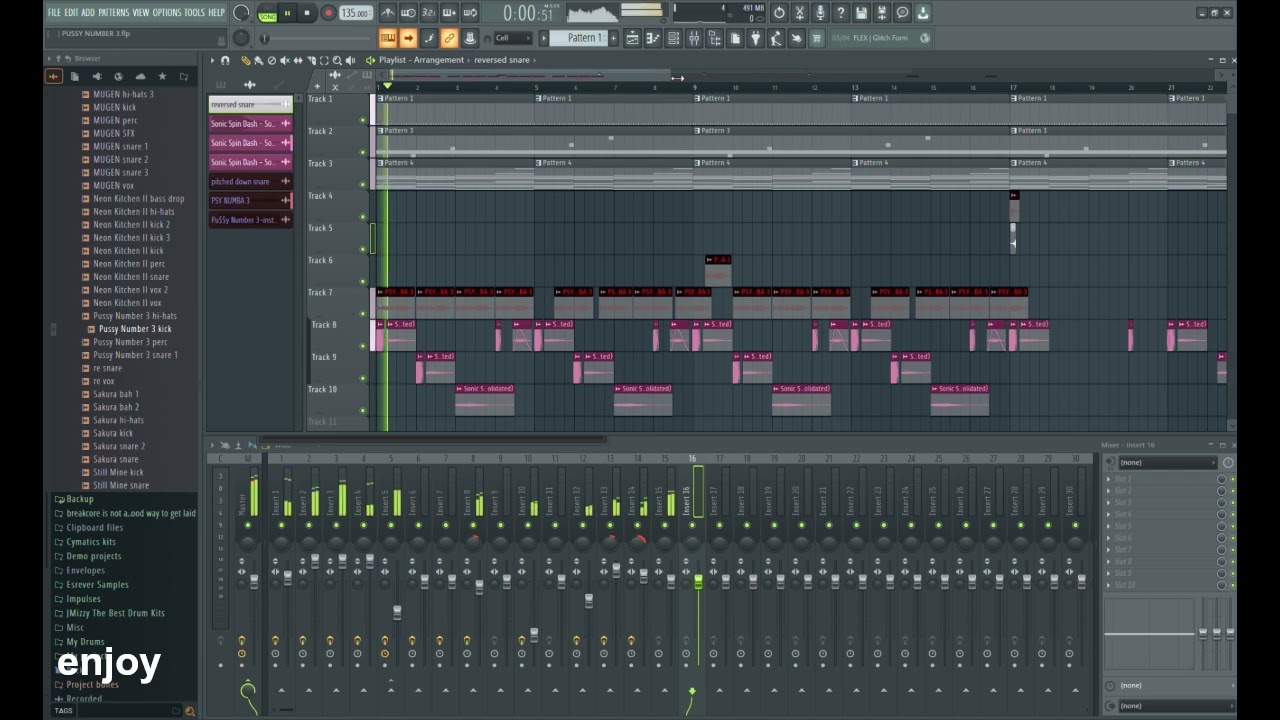 Kitty Number 3 - Devon Hendryx Remake (FL Studio Stock Plugins)