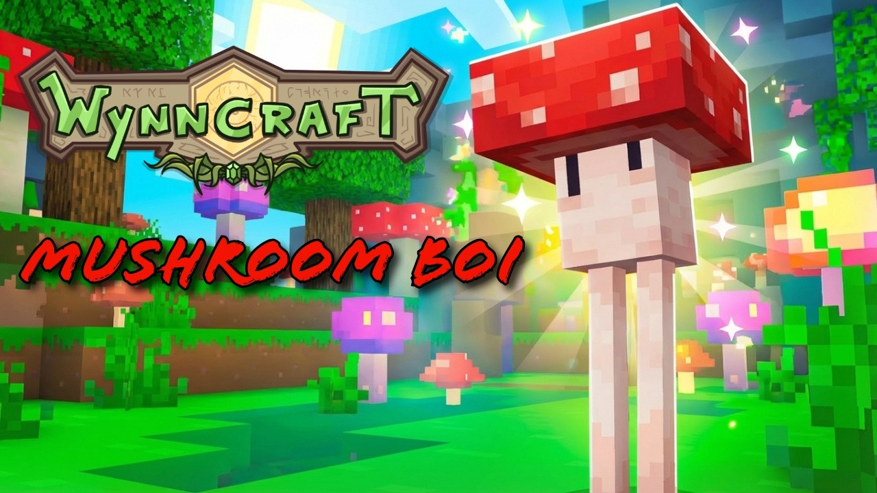 First Time Wynncraft Player vs Mushroom Boi | Minecraft