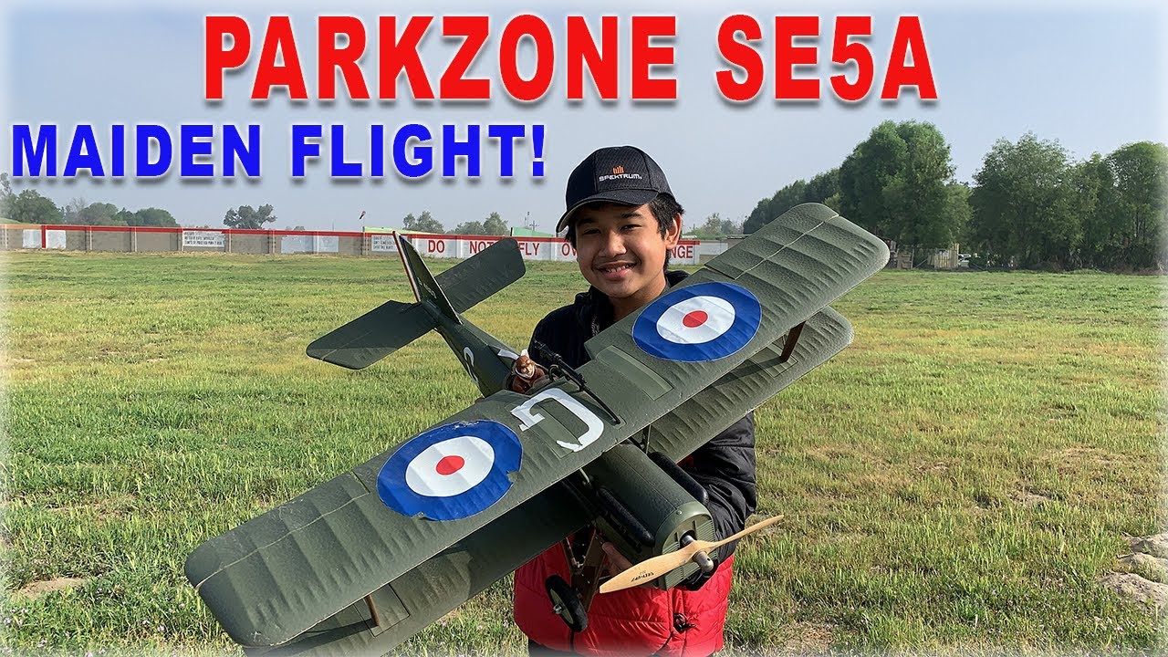 2011 PARKZONE SE5A - Awesome $80 RC Plane find!