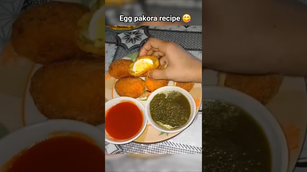 Ramzan Special Egg Pakora 🌙 Easy Iftar Snack #ramadan #ramdaanspecial #new