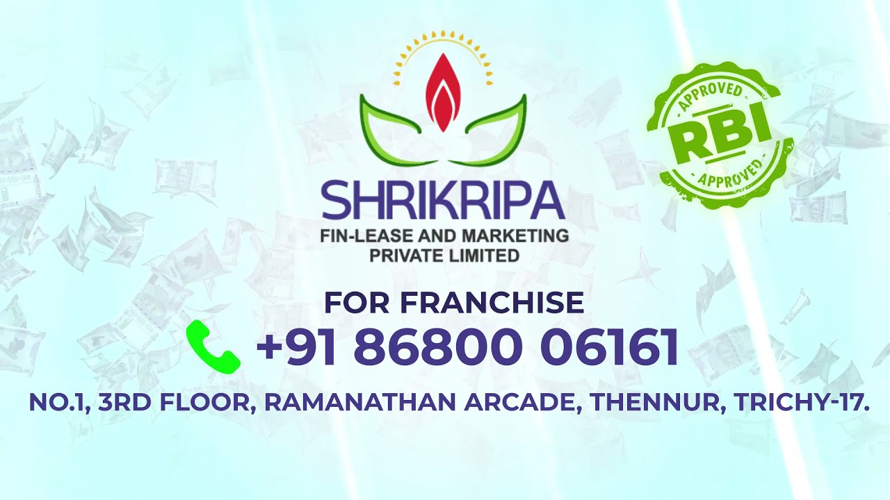 NBFC Franchise in All over Tamilnadu...