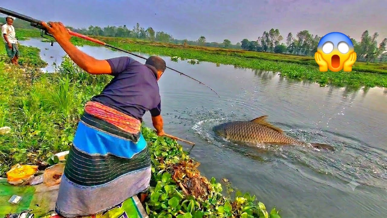 নদীতে বড়শি ফেলতেই একের পর এক মাছ! 🎣 প্রতি সেকেন্ডে টান!! দেখে অবাক হবেন 😲🐟