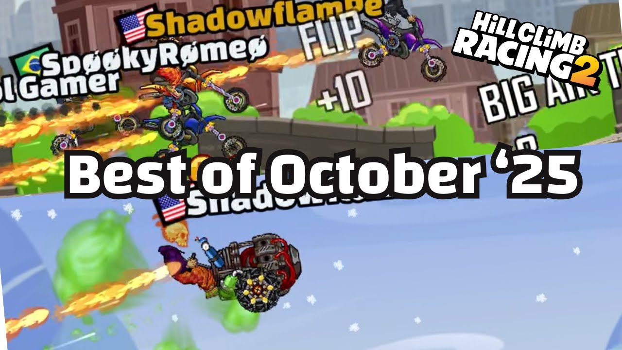 🍂My Best Runs of October 2025 - Hill Climb Racing 2