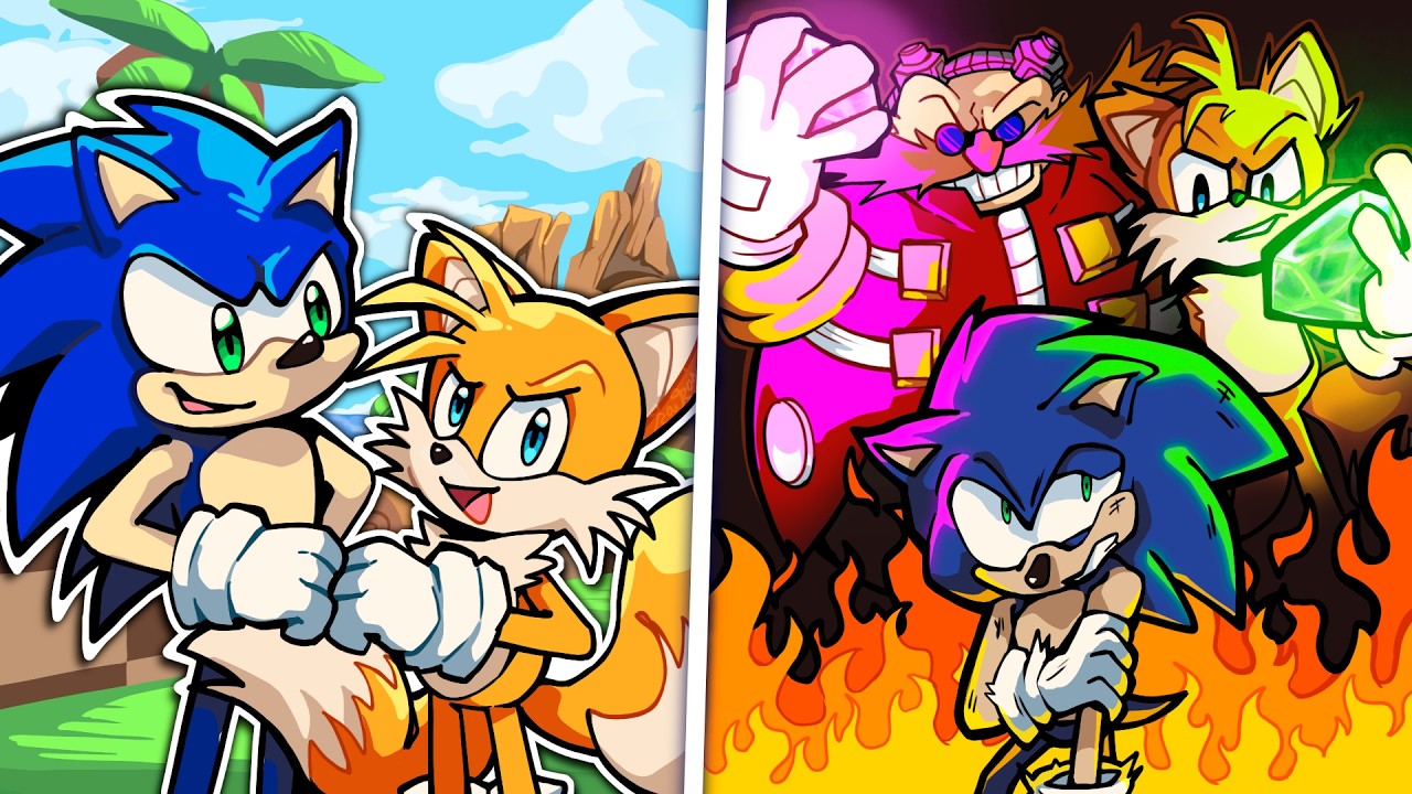 Y si Sonic y Tails NO fueran AMIGOS?