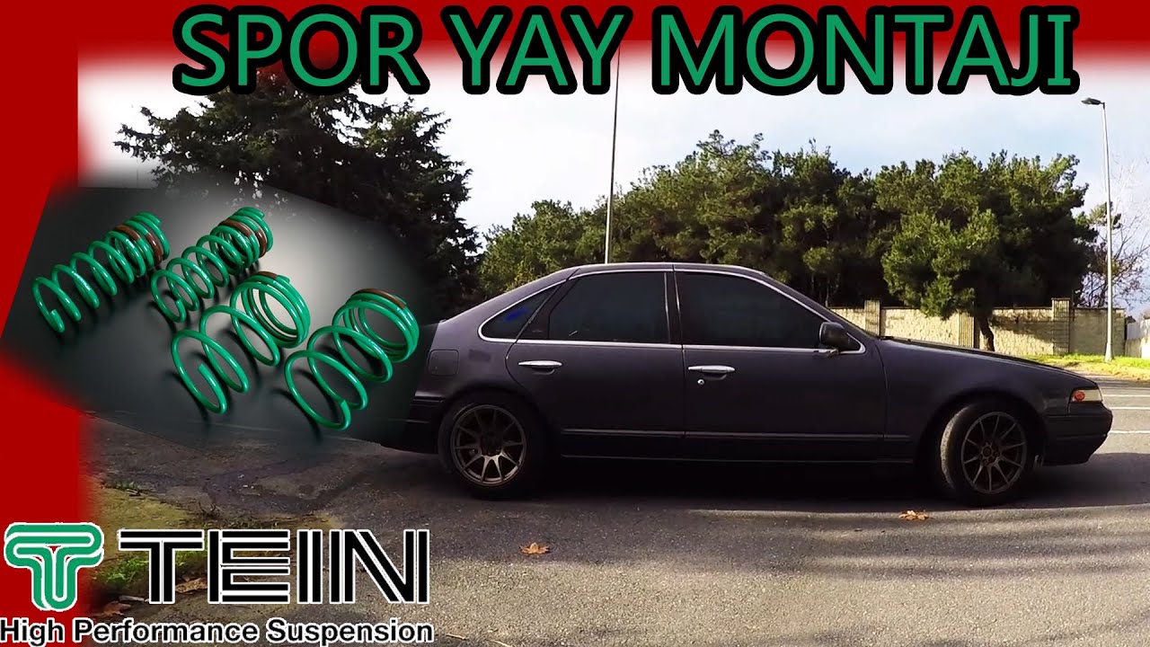 A31 TEIN S-TECH LOWERING SPRING INSTALL | S13 YAYI A31 İÇİN UYGUN MU?