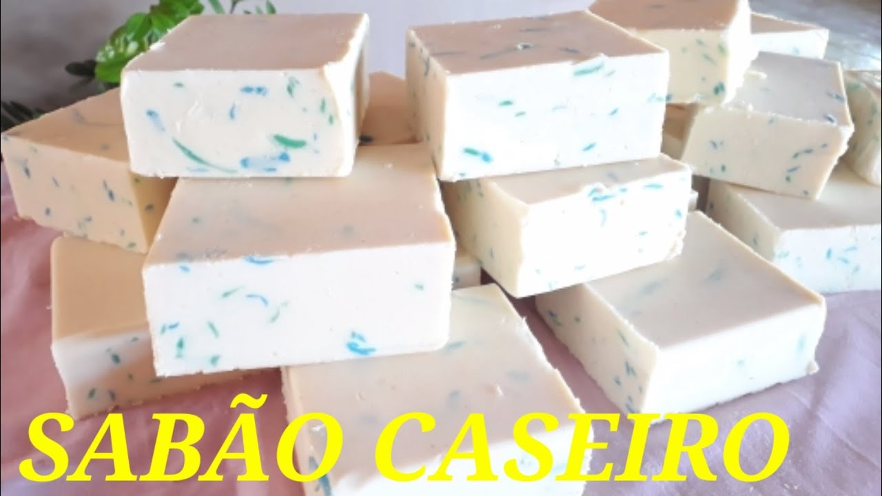 SAB&Atilde;O CASEIRO #COMO DEIX&Aacute;-LO PINTADINHO.