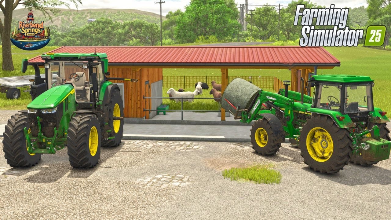 Новый дом для наших овец! — Farming Simulator 25 — Riverbend Springs, эпизод 17