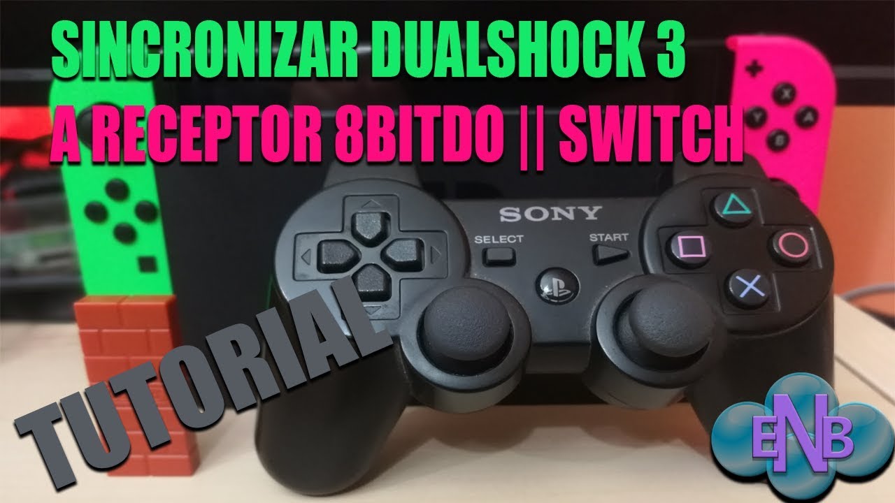 TUTORIAL || SINCRONIZAR DUALSHOCK 3 A RECEPTOR 8BITDO || ESPAÑOL