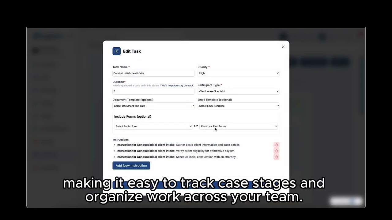 LegistAI Full Demo | All-in-One Legal Automation Platform for Law Firms, Immigration AI Software