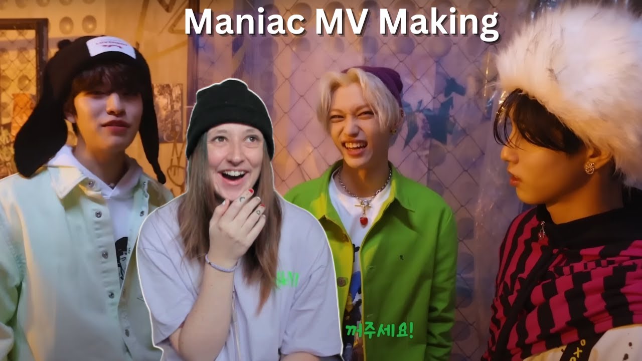 Stray Kids Maniac M/V Making Film Reaction