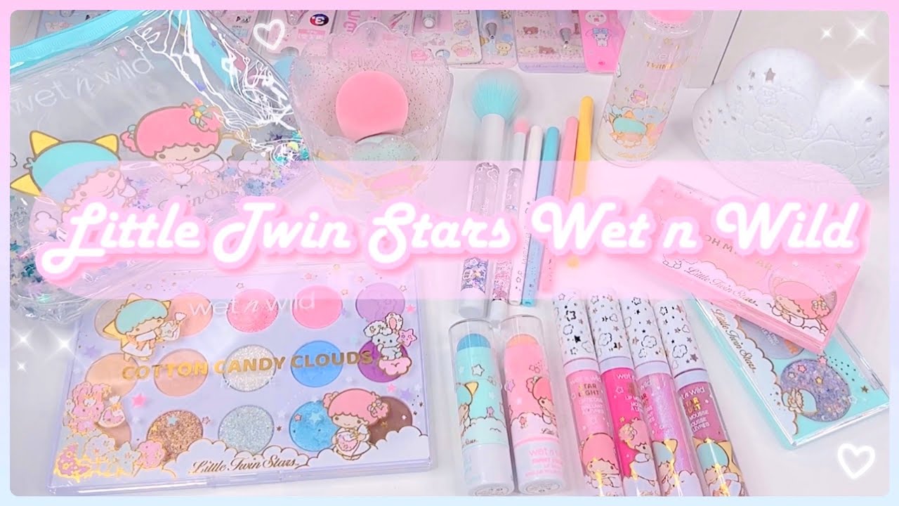 Little Twin Stars Wet n Wild Makeup Collection Unboxing | Review | Swatches