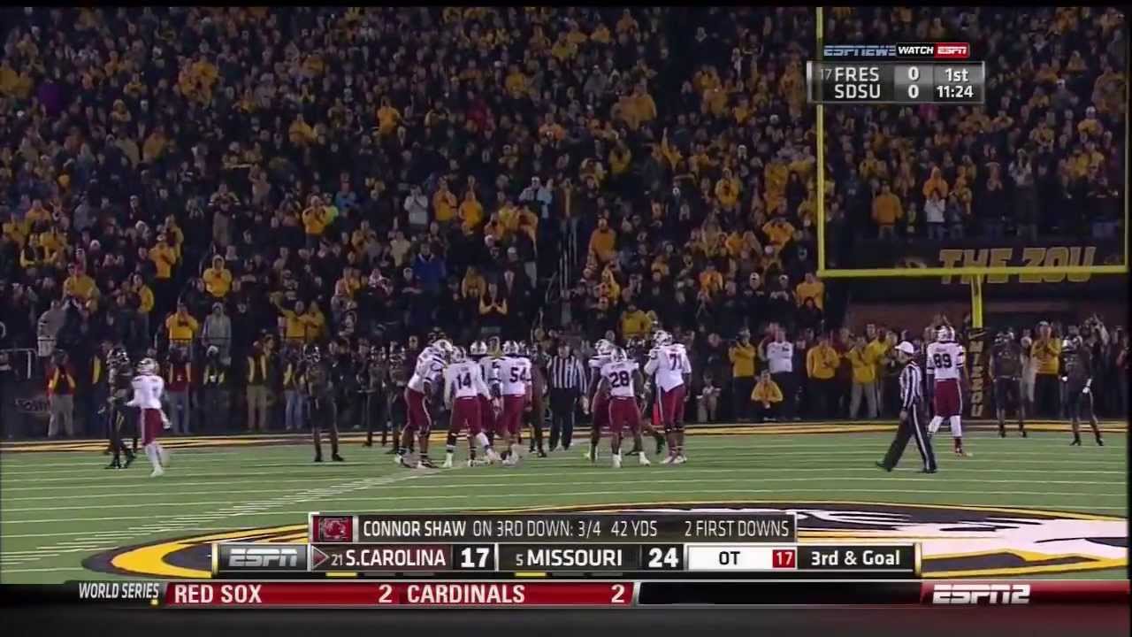 2013 USC vs Missouri - Overtime with Radio Commentary