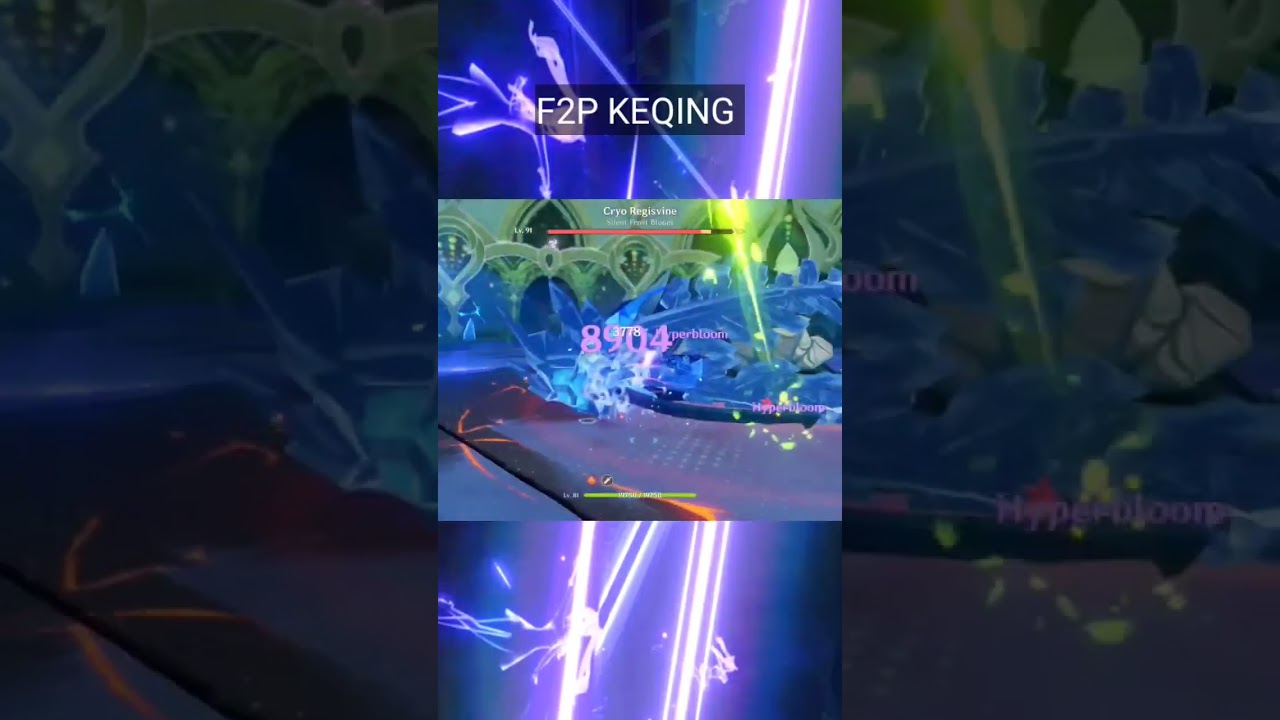 F2P KEQING DAMAGE SHOWCASE #genshinimpact #keqing #keqingmain #keqingbuild
