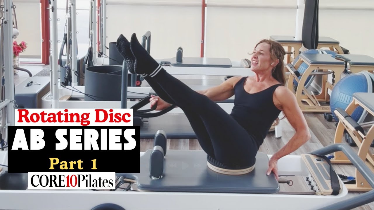 Rotating Disc Pilates | Curl and Press  | Core10 Abs Series Part 1