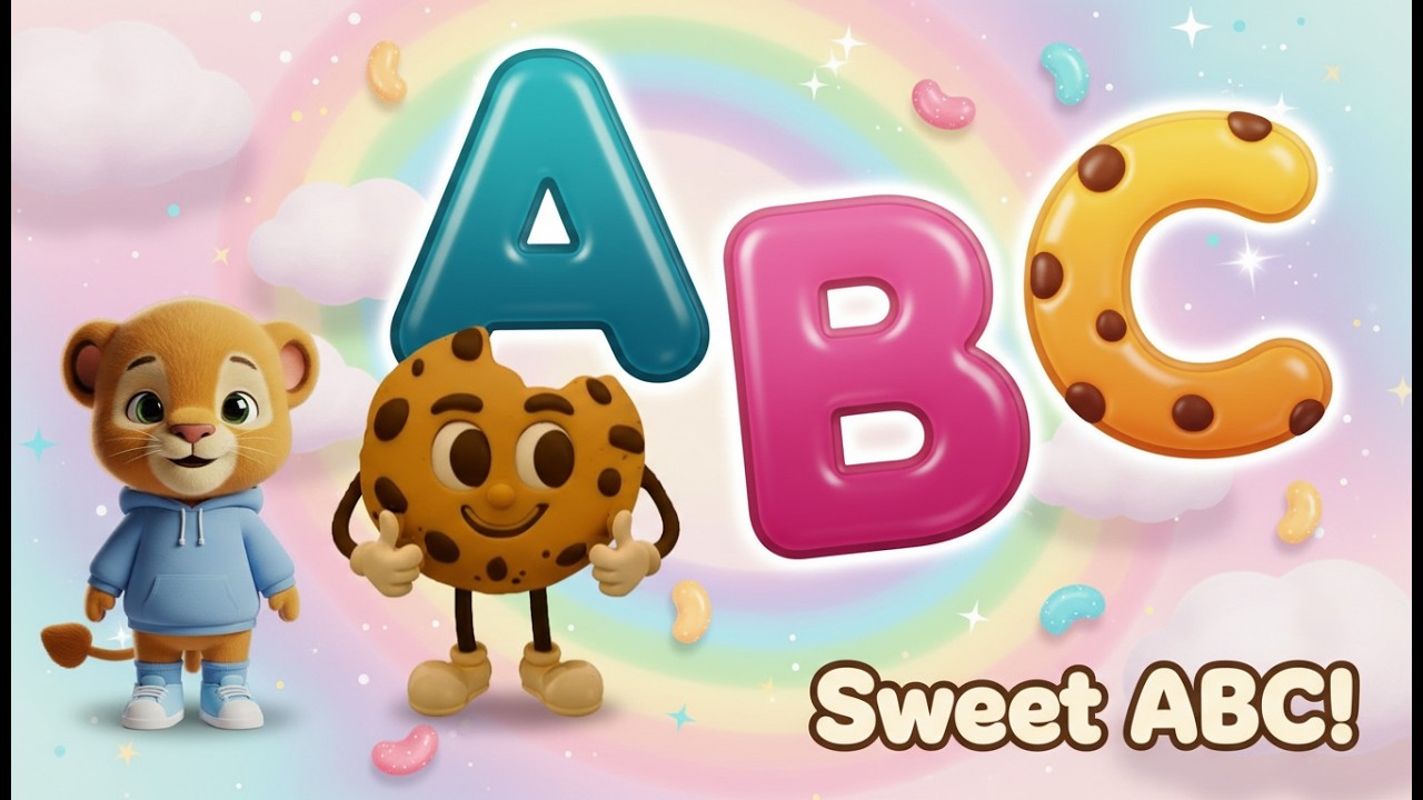 ABC Candy Land  | A to Z Alphabet Song for Kids | Learn Letters with Candy