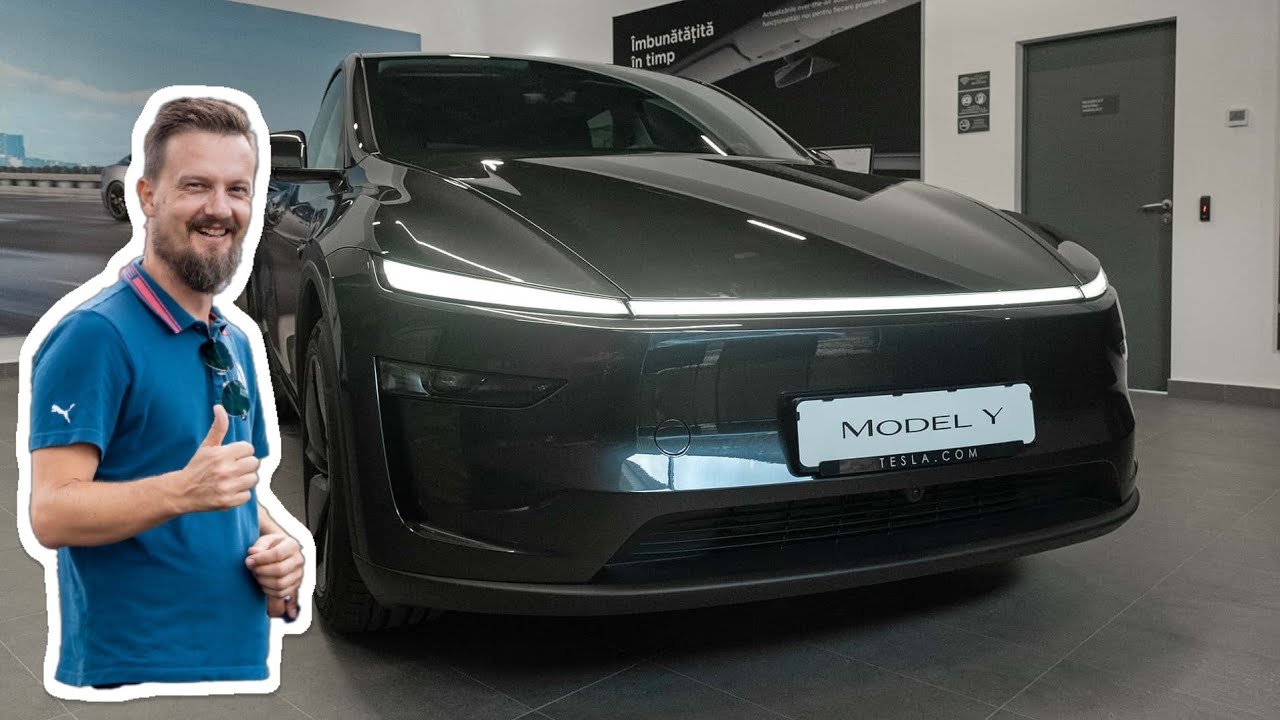 Am făcut Test Drive la Tesla Model Y RWD Long Range. Fain! 