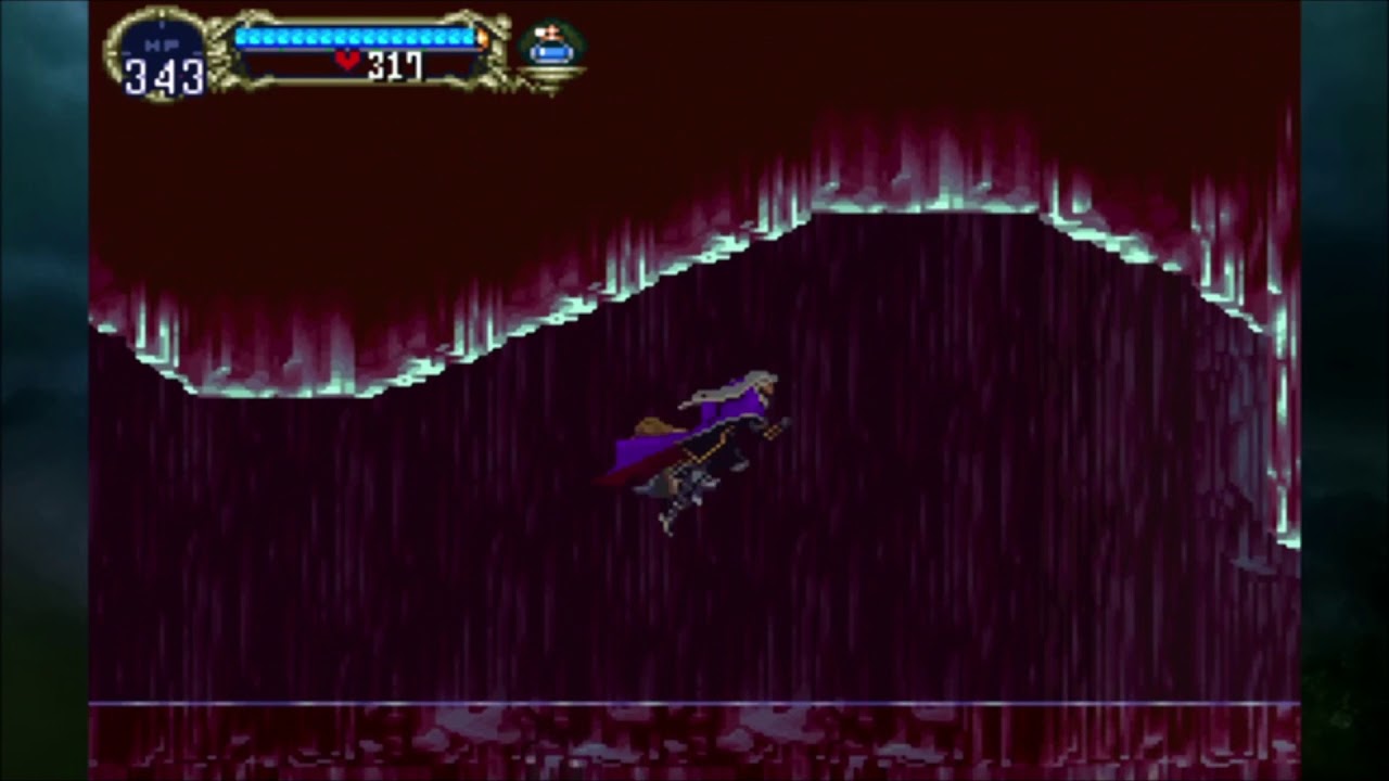Castlevania SotN PS4 - How to complete Inverted Castle water area Map