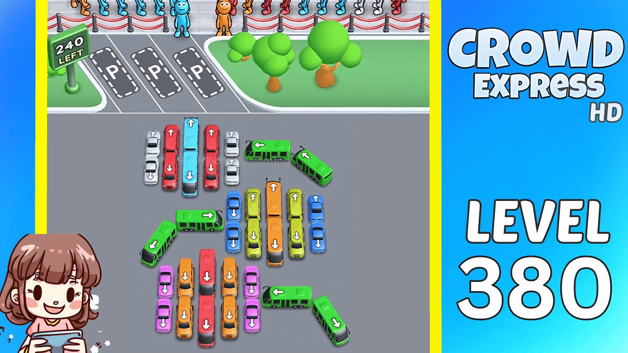 Crowd Express Level 380 Solution Walkthrough