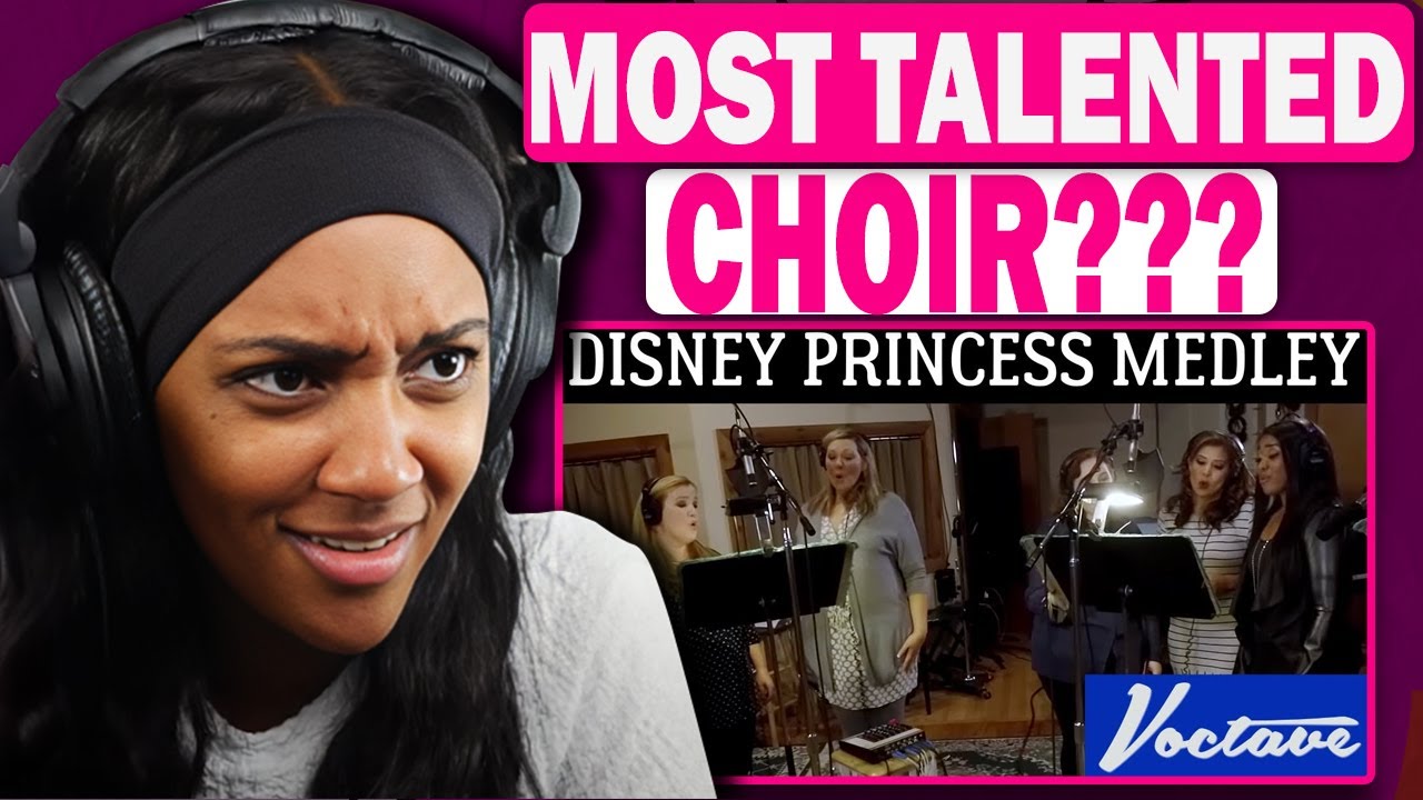 UNBELIEVABLE!! THEY SOUND JUST LIKE PRINCESSES! | Disney Princess Medley by Voctave - REACTION