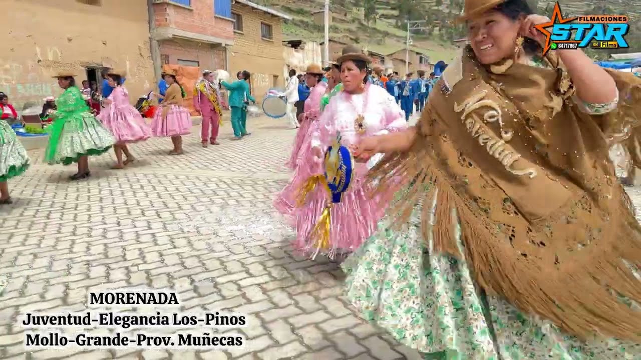 Mollo Grande Provincia Muñecas Morenada Juventud Elegancia Los Pinos