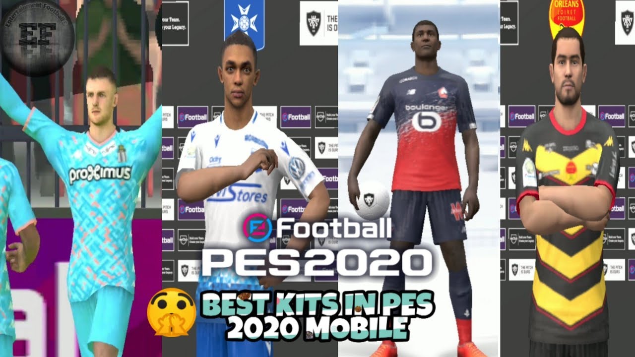 Best kits in Pes 2020 mobile | in-game best 15 kits | fancy and classy|