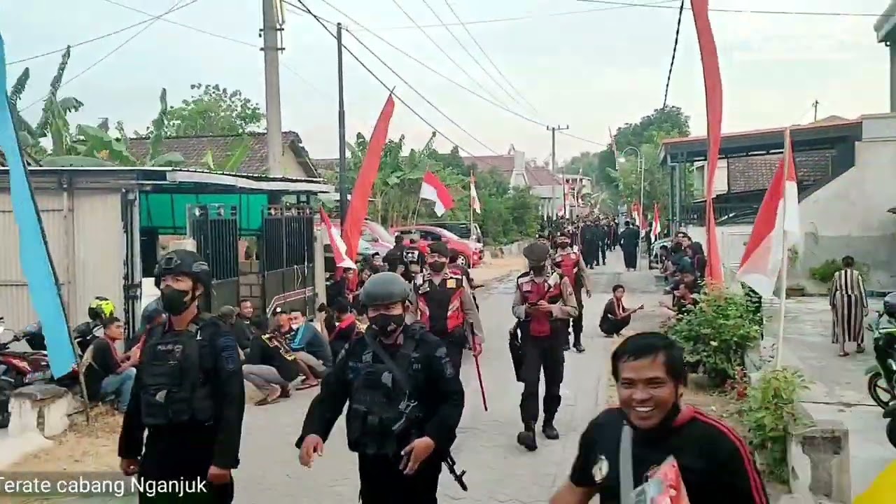 Tasyakuran dan Pengesahan warga baru PSHT cabang Nganjuk 2022