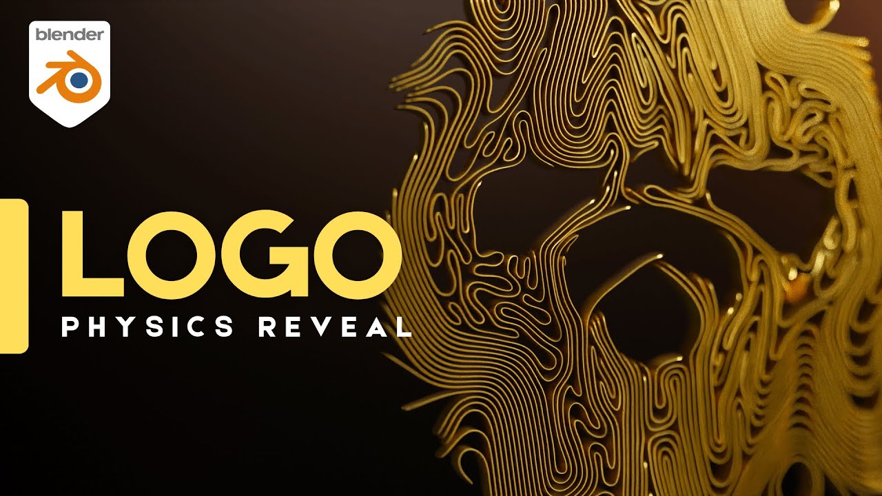 Blender Tutorial - Cloth Logo Reveal
