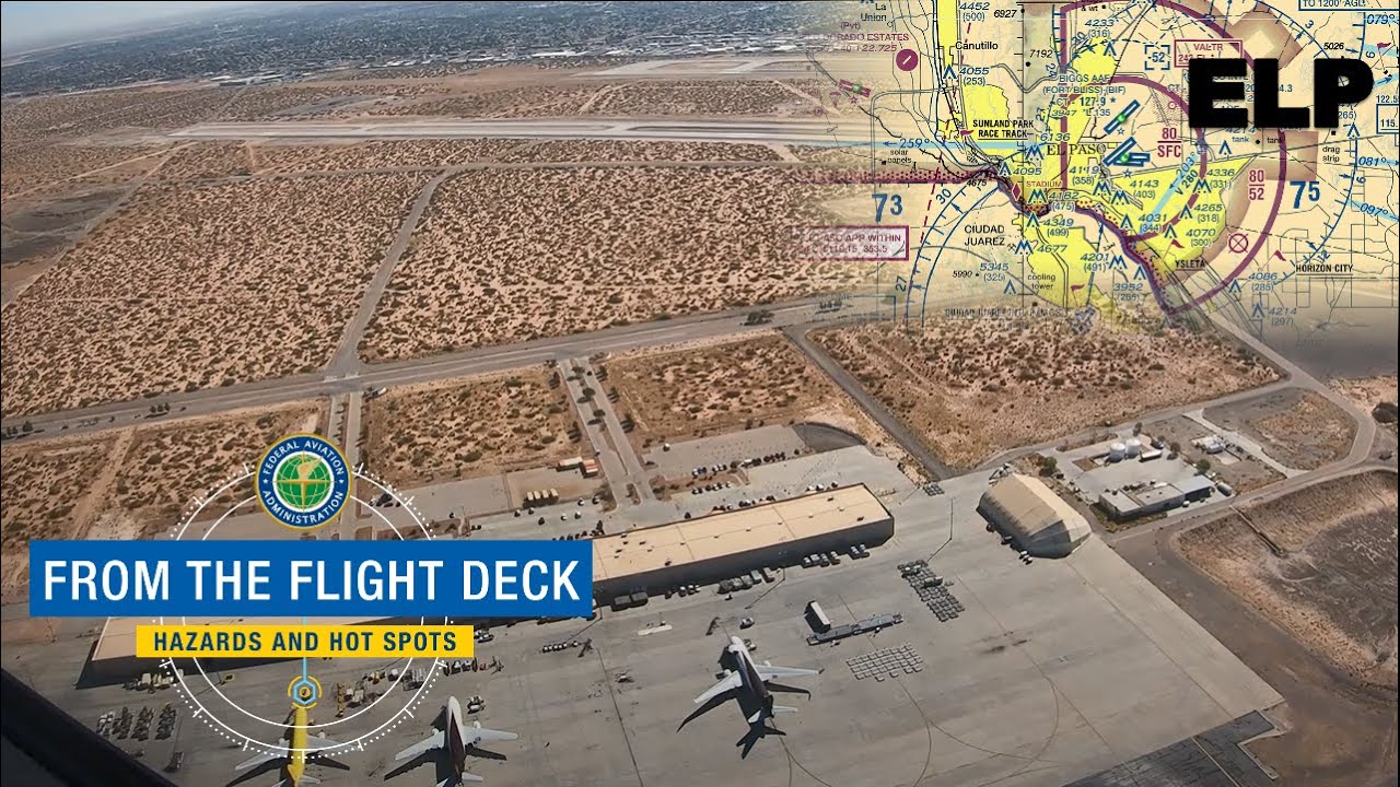 From the Flight Deck – El Paso International Airport, TX (ELP)