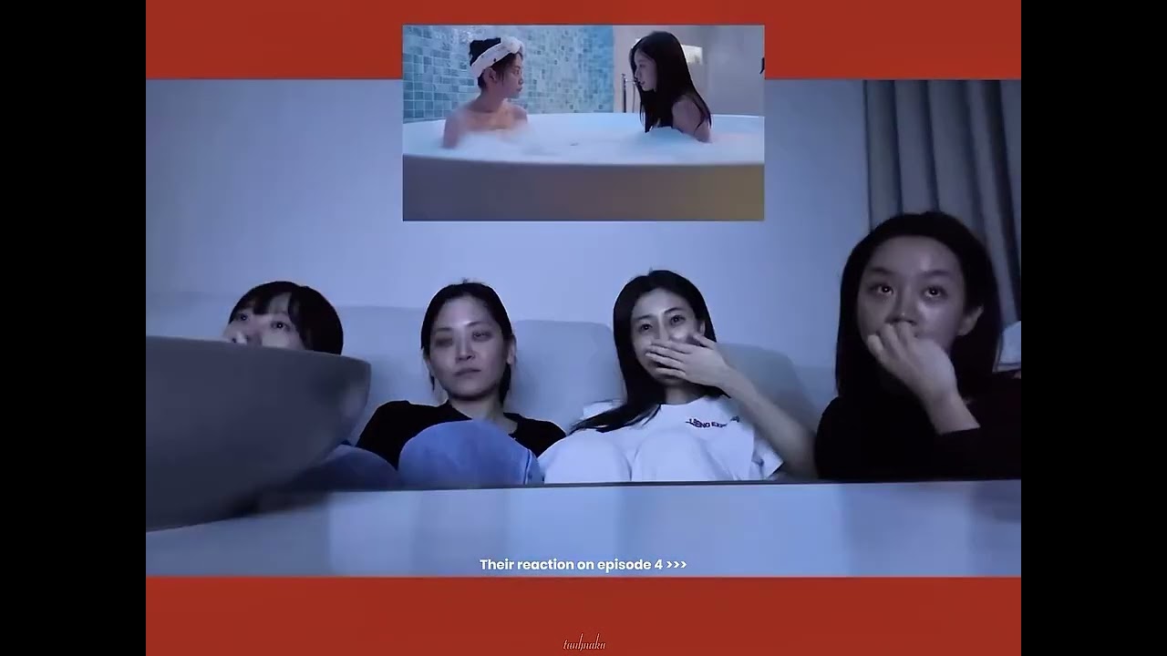 Friendly rivalry cast reaction to the kissing scene