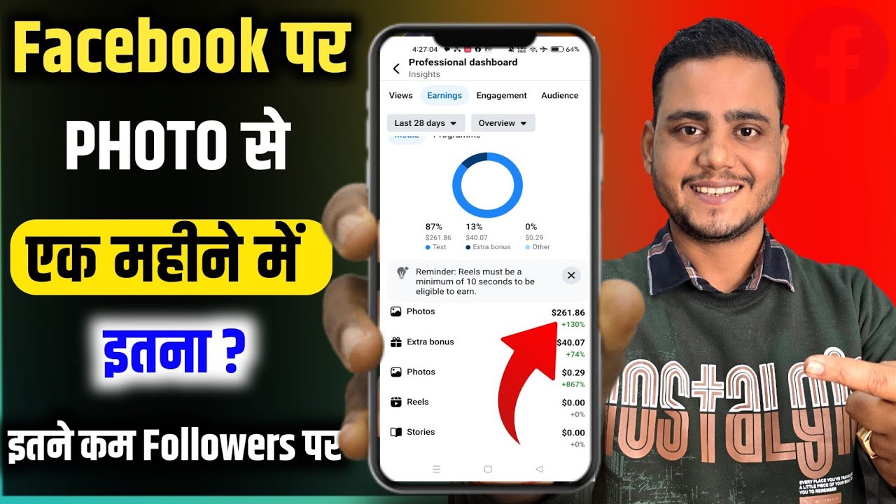Facebook पर PHOTO ये वाले डालो 😱 Facebook Content Monetization 🔥 