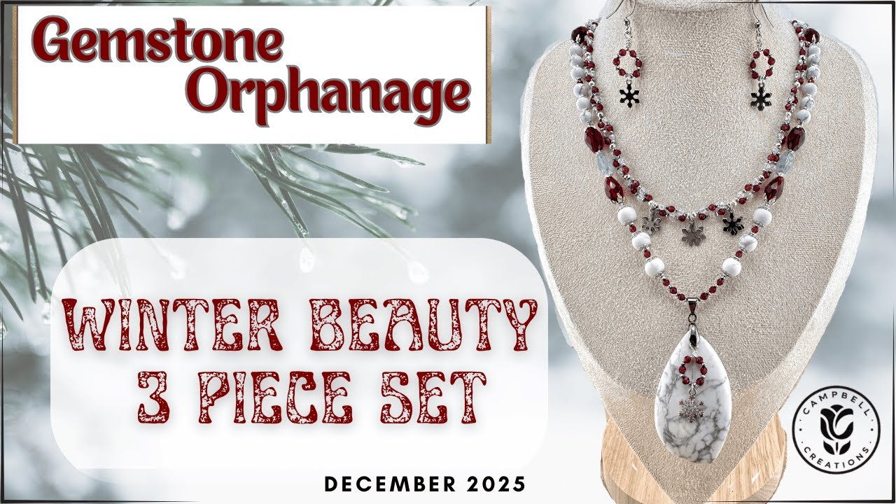 Winter Beauty Inspired 3 Piece Set | Gemstone Orphanage | December 2025