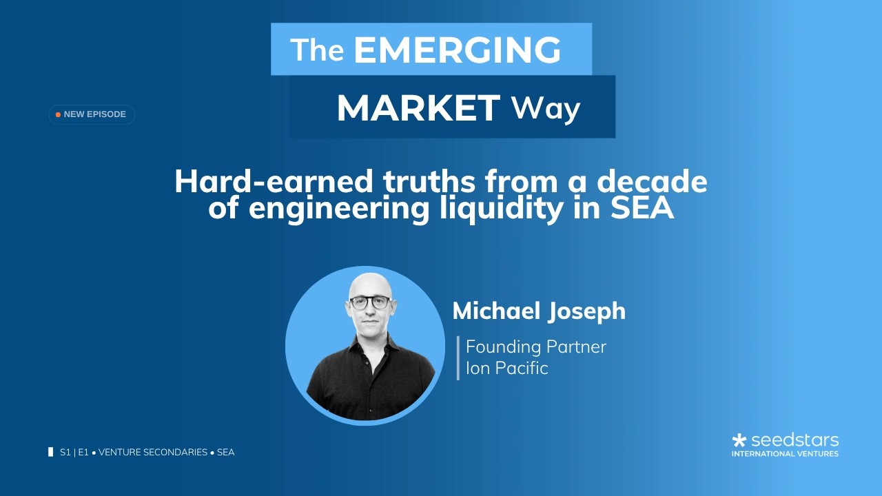 Venture Secondaries with Michael Joseph, Founding Partner at Ion Pacific (S1, E1)
