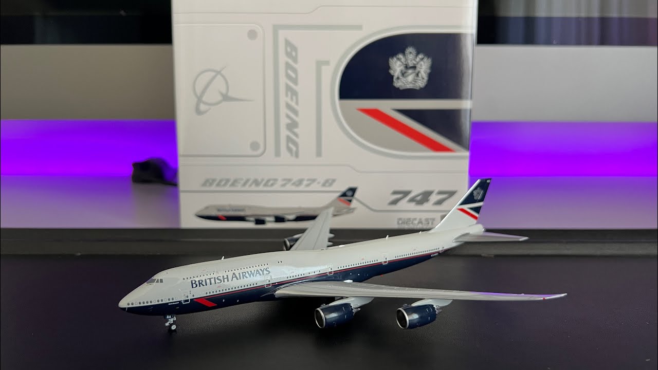 JCWING 1:400 Boeing 747-8I British Airways