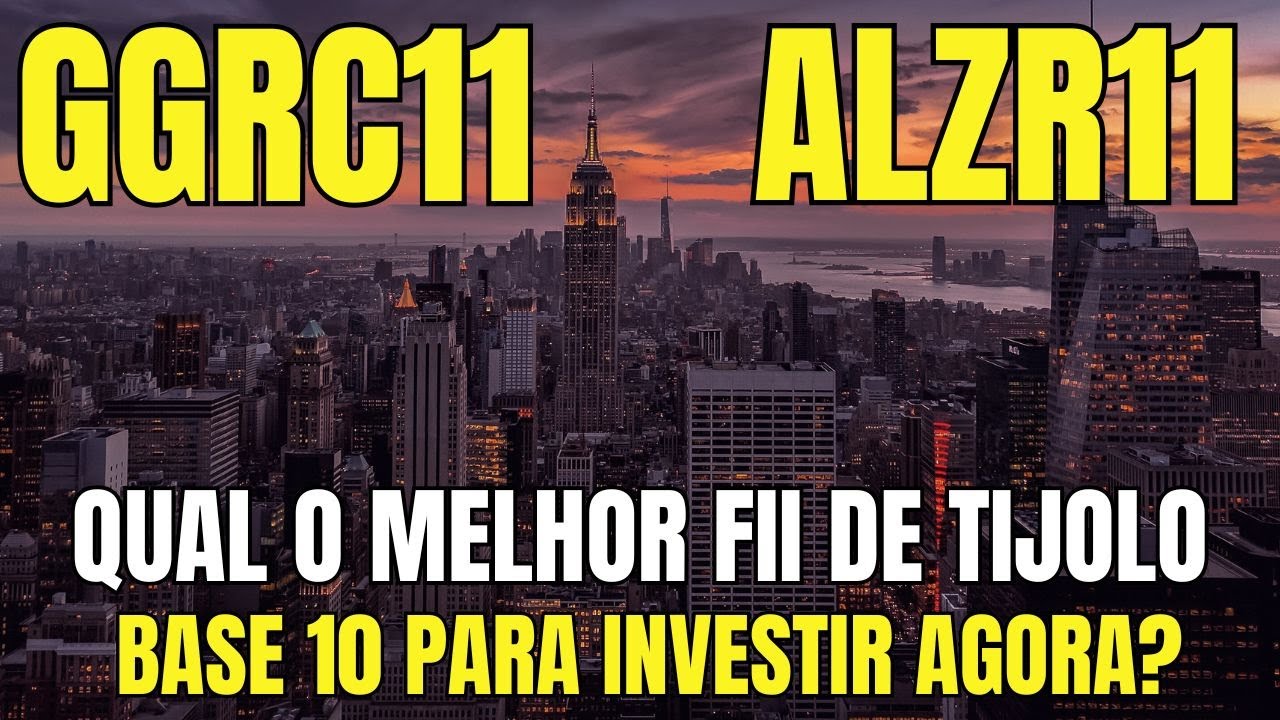 GGRC11 OU ALZR11: Qual Fundo Imobili&aacute;rio &eacute; MELHOR para Investir em 2026?