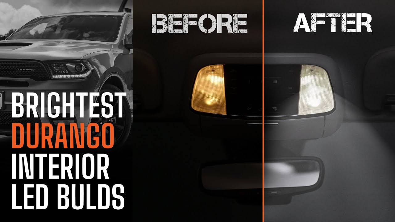 The Brightest Interior LED Bulbs for Your 11-21 Dodge Durango | HR Tested