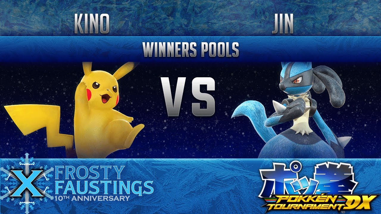 FFX - POKKEN DX WINNERS POOLS - Elevate | Kino (Pikachu) vs Jin (Lucario)