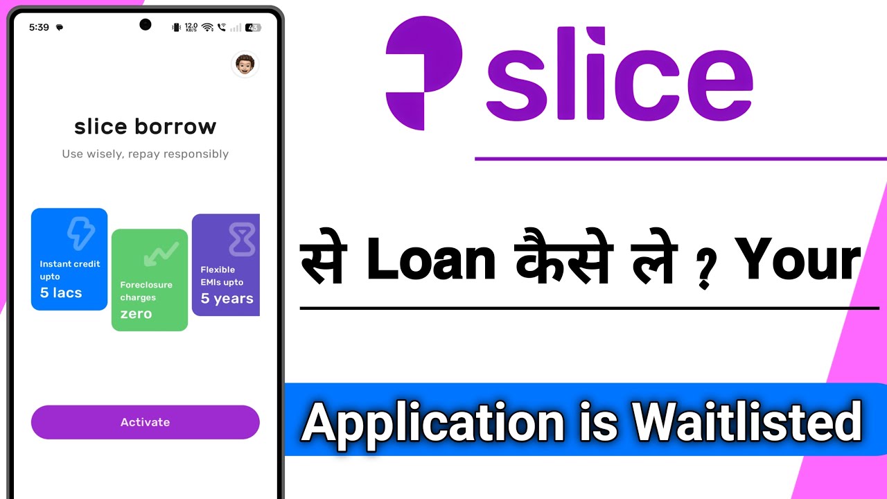 slice App Se Loan Kaise Le Your Application Is Waitlisted
