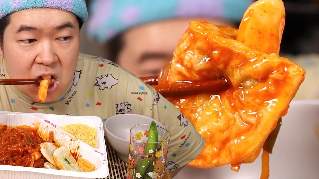 냉떡볶이요??...